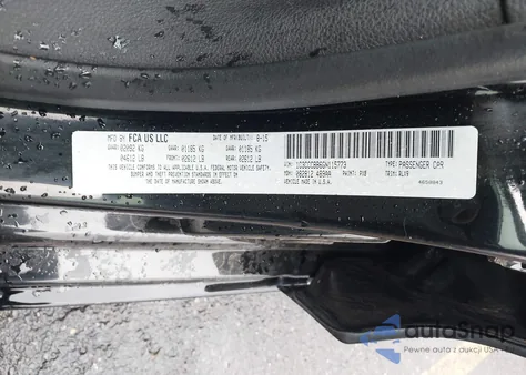 2016 Chrysler 200 S из США, поврежденный, VIN 1C3CCCBB6GN115773